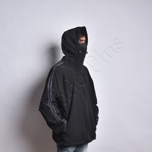 Vente en gros 2025 – Nouvelle veste de pluie personnalisée pour homme, imperméable, coupe-vent, respirante, séchage rapide, légère, confortable, douce, à capuche, pour la randonnée - Product Image 2