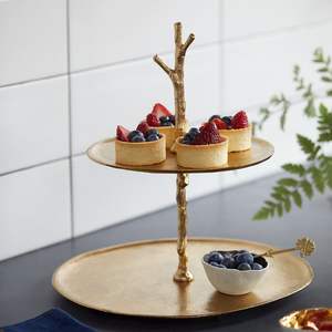 Soporte de pastel de aluminio de diseño ventajoso con soporte de pastel de chocolate de forma redonda de la mejor calidad a granel - Product Image 5