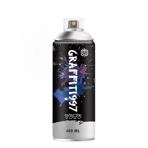 Factory High Quality Low Price Acrylic Alkyd Aerosol Chrome Gold Plated Anti-uv Water Based Graffiti Spray Paint