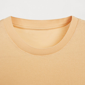 Qualité de luxe hommes surdimensionné goutte épaule T-Shirt tissu peigné col rond Logo personnalisé conception motif à carreaux 200 grammes poids - Product Image 2