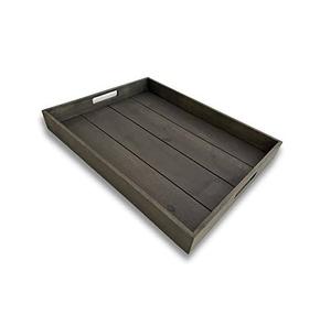 Plateau de service en bois naturel à succès, multifonctionnel, pour la maison, l'hôtel, la cuisine, plateau de service décoratif et pour fruits, plateau de rangement - Product Image 1