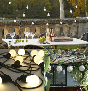 Outdoor Ip65 <strong>Waterproof</strong> <strong>Light</strong> Garland 100M10M <strong>Light</strong> Bulb <strong>Led</strong> <strong>String</strong> E27 50M for Christmas Garden Patio Holiday <strong>Decoration</strong> - Product Image 6
