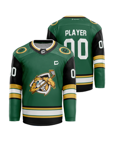 Nouveau 2025 Adultes/Jeunes Service OEM Vente en gros Maillot de hockey bon marché Maillot de hockey Sublimation personnalisé avec sangles de combat - Product Image 1