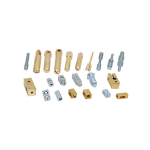 Bornes de connecteur électrique personnalisées Usinage CNC de pièces en laiton cuivre Connecteurs d'estampage - Product Image 5