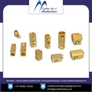 Connecteur d'estampage de métal de précision OEM Pièces électriques en laiton durables au prix de gros en vrac - Product Image 4