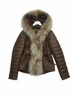 Manteau court de luxe en fausse fourrure pour femme, veste d'hiver ultra douce et moelleuse, coupe ajustée, élégante, idéale pour le froid