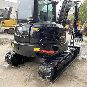 Mini-excavatrice sur chenilles KX155 d'occasion, 90% neuve, 5 tonnes, avec moteur et boîte de vitesses, garantie 1 an, à vendre au meilleur prix - Product Image 4