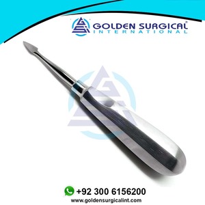 Elevadores de Raíces Dentales para Extracción Oral # 36 Instrumentos Quirúrgicos Manuales de Acero Inoxidable de Primera Calidad con Empuñadura Ergonómica y Certificación CE - Product Image 2