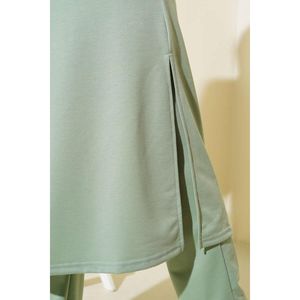 Ensemble 2 pièces à fente longue vert - Product Image 1