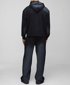 Ensemble de survêtement jogging 2 pièces personnalisé pour homme, en molleton technique uni, imprimé vintage, à capuche - Product Image 2