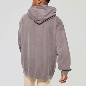 Sudaderas con capucha Heavyweight Cotton Vintage Distressed Zip Hoodies Custom Boxy Zipper para hombres Sudaderas con capucha para hombres - Product Image 3