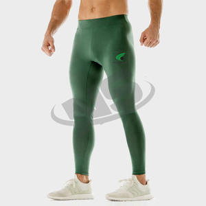 High Quality <b>Men</b> <b>Leggings</b> Quick Dry Fitness Tights Sports Running <b>Legging</b> For Online Sale Custom Logo Pakistan Manufacturer - Product Image 2