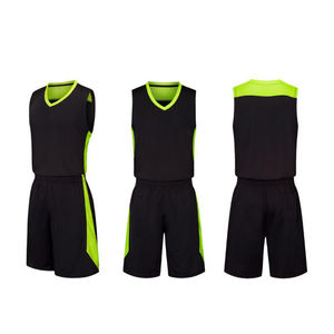 Conjunto de pantalones cortos de baloncesto para hombre, uniforme de sublimación de secado rápido de alta calidad, diseño único de talla grande, estampado transpirable - Product Image 5