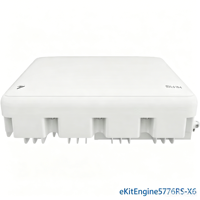 Punto de acceso exterior WiFi 6 eKitEngine AP5776RS-X6 de 5.375Gbps IP68 2.5GE, AP inalámbrico empresarial
