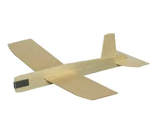 Gli aerei modello di aliante con pistola superiore in legno assemblano aerei e decorano con vernici perfetti per le giornate sul campo e i compleanni (confezione da 36)
