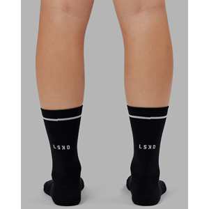 Nouvelles chaussettes de sport personnalisables haute performance 2.0 - Noir-Blanc - Anti-transpiration - Adaptées aux diabétiques - Product Image 3