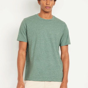 Custom T-Shirt with <b>Logo</b> 100% Cotton Crew Neck T-Shirt <b>Design</b> Label <b>Brand</b> Soft Slim Sport Wear Men's T-Shirt - Product Image 4