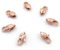 Fermoir en métal acier inoxydable pour collier et bracelet, 9mm/11mm/13mm/15mm/16mm/18mm, pour bijoux DIY