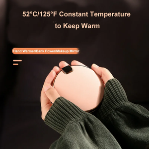 Có thể sạc lại Du Lịch Mỹ phẩm gương xách tay gấp gương với ngân hàng điện Tay Ấm-Du lịch nhỏ phụ kiện - Product Image 4