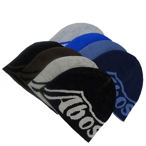 Venta al por mayor de gorro de punto 100% de algodón y acrílico con logotipo personalizado para adultos, estilo de la Hats-Y2K transpirable y ligero - Product Image 2