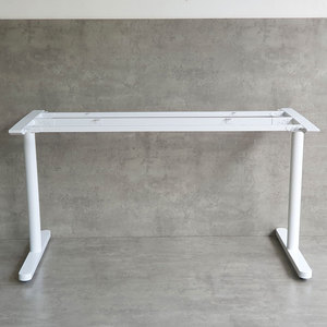 Pieds de table minimalistes en aluminium pour table à manger de 140x70cm, système TIO, revêtement poudré HCTO004 - Product Image 3