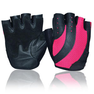 Prix de gros Rembourrage confortable Demi-doigt Gants d'haltérophilie antidérapants Respirant Intérieur Extérieur Musculation Fitness - Product Image 4