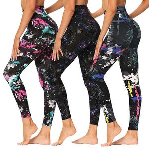 Pantalons de sport ajustés pour femmes, taille XXL, haute élasticité, leggings respirants, logo personnalisable - Product Image 5