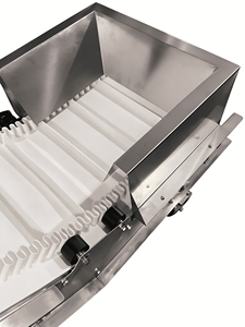 Cinta Transportadora Inclinada de PU con Púas y Pared Lateral, Elevador Automático de Materiales, Transportador de Grado Alimenticio - Product Image 6