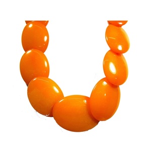 <b>Men</b> Women Multi Colors Resin Long Link Chain Resin Thick Hip Hop Party <b>Necklace</b> Statement Jewelry - Product Image 3