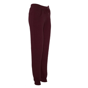 Vente en gros de vêtements pour femmes pantalons et pantalons pour femmes à la mode taille haute pantalon de jogging droit jambe large en coton polaire - Product Image 3