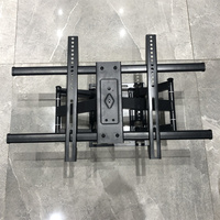 Soporte de TV de movimiento completo de diseño único Vesa 600mm * 400mm Montaje de TV giratorio Traje 32-75 pulgadas LED LCD TV