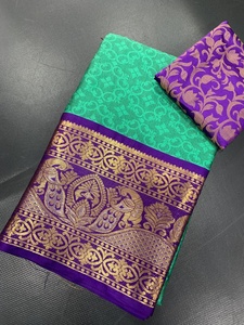 Showstopper Indian Most Export Designer Silk Saree Última moda exclusiva Calidad Premium Ropa de fiesta étnica nupcial para mujeres - Product Image 4