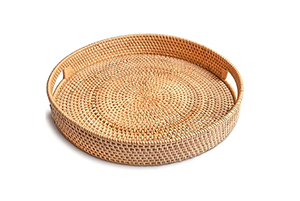 Bandeja de servicio de yute hecha a mano de aspecto moderno Bandeja de servicio de yute de alta calidad elegante para el hogar Suministro al por mayor Diseño personalizado - Product Image 5