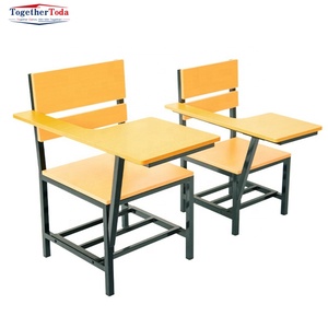 Chaises et bureaux <span class=keywords><strong>de</strong></span> salle <span class=keywords><strong>de</strong></span> formation, mobilier <span class=keywords><strong>de</strong></span> classe avec tableaux d'écriture, fournitures scolaires, chaises d'école en bois - Product Image 1