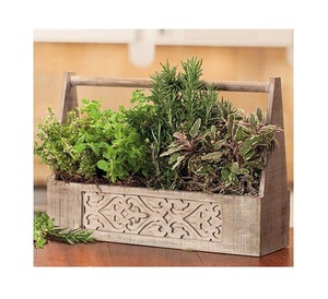 Handmade Antique <b>Wooden</b> <b>Planter</b> With Highest Quality Style at Good Price - Product Image 1