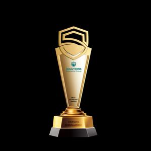 Trofeo de metal de Venta caliente Nuevo diseño con técnica de fundición de grabado duradera - Product Image 3