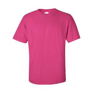 T-shirt en coton pour hommes et femmes T-shirt uni de coupe classique T-shirt uni en coton uni grande taille disponible - Product Image 4