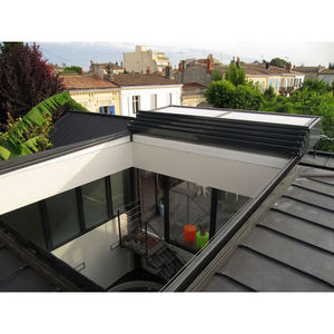 <span class=keywords><strong>Trappe</strong></span> d'accès au toit rétractable en alliage d'aluminium de Géorgie avec puits de lumière coulissant électrique et fonction antivol pour terrasse - Product Image 6