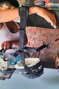 เชือกแขวนคอเกาะม้าทำจากไนลอนระบายอากาศสะดวกสบายอุปกรณ์ขี่ม้าโดย kanpur Tack - Product Image 2