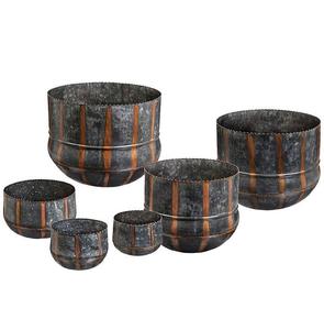 Vase à fleurs en métal vert mat fabriqué en fer pour la décoration de la maison et du salon Vase de table pour le mariage - Product Image 6