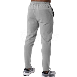 High Quality <b>Men's</b> Casual Cotton Trouser Customized Color Lightweight Mid Waist Straight Pattern Drawstring Competitive Price - Product Image 2