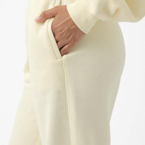 ชุดวอร์มผ้าฟลีซ2ชิ้นสำหรับผู้หญิงชุดวอร์มผ้าคอตตอนสำหรับ100% โลโก้แบบกำหนดเอง - Product Image 2