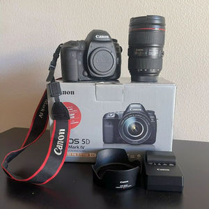 Penjualan baru Terbaik & luar biasa untuk 5D-IV_30.4_MP_Full-Frame_DSLR_Camerass_EF_w///4L II_USM_Lens! Siap kirim! - Product Image 1