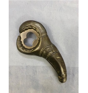 AK Brass Reindeer Shape <b>Metal</b> <b>Bottle</b> Opener In Gold & Silver Finished Unique Item For Kitchenware Ornaments / Barware Accents - Product Image 2