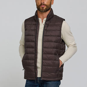 Gilet matelassé pour homme, vente chaude, haute qualité, vêtements d'extérieur décontractés, nouveau design, tailles adultes, polyester respirant, gilet d'hiver personnalisé - Product Image 3