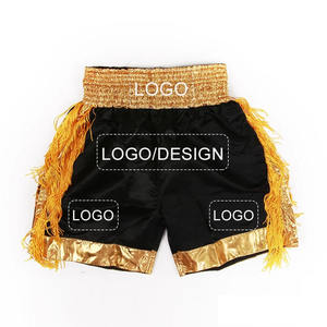 Pantalones cortos directos de fábrica Tiger MMA Fitness Muay Thai, talla XS, precio al por mayor, pantalones cortos de Kickboxing - Product Image 5