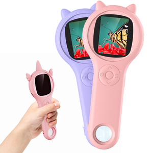 355 50-500x Zoom trường dạy trẻ em người mới bắt đầu kính hiển vi sinh học LED Magnifier phiêu lưu kit đồ chơi kỹ thuật số microscopio - Product Image 1