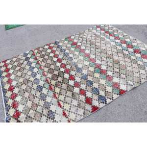 พรมวินเทจ ขนาด 5x7.5 ฟุต (153x230 ซม.) สีแดง ลายเปอร์เซีย-ตุรกี - Product Image 1