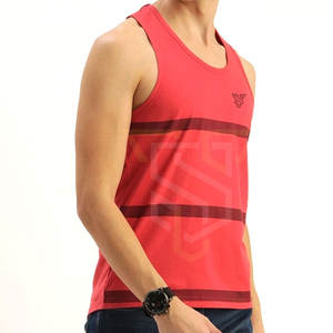 เสื้อกล้ามผู้ชายผ้าฝ้ายสั่งทำพิเศษ ระบายอากาศได้ดี เหมาะสำหรับออกกำลังกาย ฟิตเนส และวิ่ง คุณภาพสูง ทอแบบสบายๆ - Product Image 5