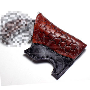 Étui de transport dissimulé en cuir véritable haute pression de qualité supérieure disponible en marron et noir – Étui de sécurité le plus vendu - Product Image 2